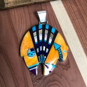 Sterling Silver Zuni fetish bear